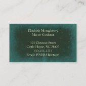 Desert Cactus Flower Professional-Visitekaartjes Visitekaartje (Achterkant)