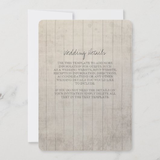 Desert Cactus Flower Wood Waterverf w Details Kaart (Achterkant)