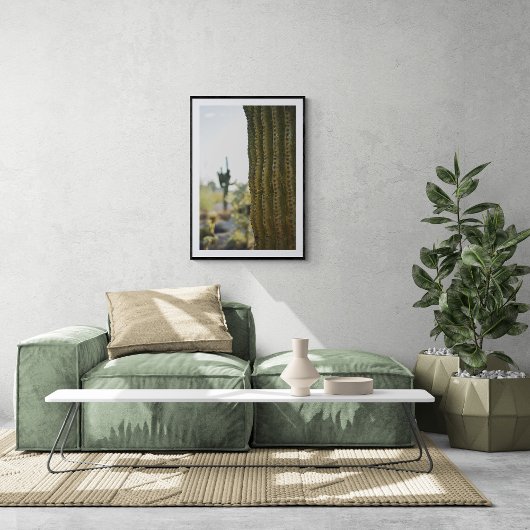 Desert Cactus Fotografie Poster