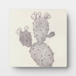 Desert Cactus Fotoplaat