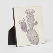 Desert Cactus Fotoplaat (Voorkant)