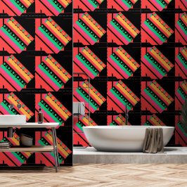 Desert Cactus Geo Behang