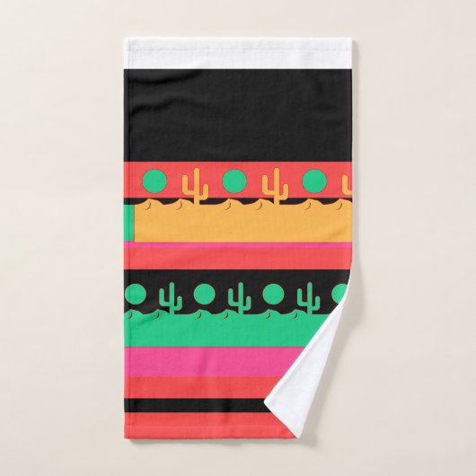 Desert Cactus Gift Bad Handdoek (Handdoek)