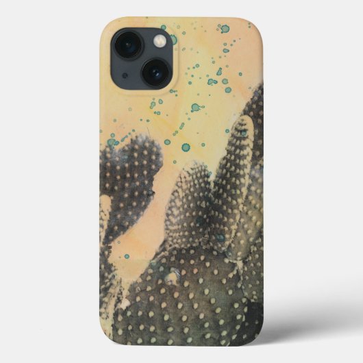 Desert Cactus | Green Splatter Case-Mate iPhone Case (Achterkant)