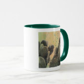 Desert Cactus | Green Splatter Mok (Voorkant rechts)