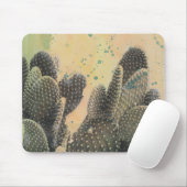 Desert Cactus | Green Splatter Muismat (Met muis)