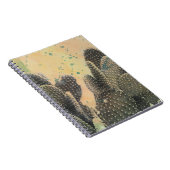 Desert Cactus | Green Splatter Notitieboek (Rechterzijde)