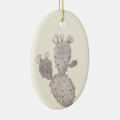 Desert Cactus Keramisch Ornament (Rechts)
