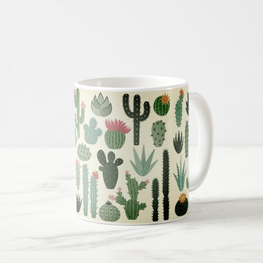 Desert Cactus  Koffiemok (Voorkant rechts)