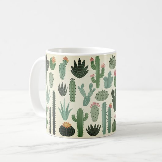 Desert Cactus  Koffiemok (Voorkant links)