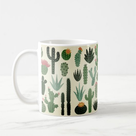 Desert Cactus  Koffiemok (Links)