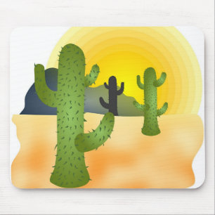 Desert Cactus Muismat