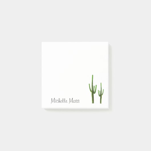 Desert Cactus Post-it® Notes (Voorkant)