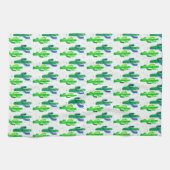 Desert Cactus Saguaro Waterverf Theedoek (Horizontaal)