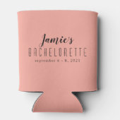 Desert Cactus Scottsdale Bachelorette Blikjeskoeler (Achterkant)