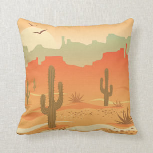 Desert Cactus Southwest Design Sierkussen