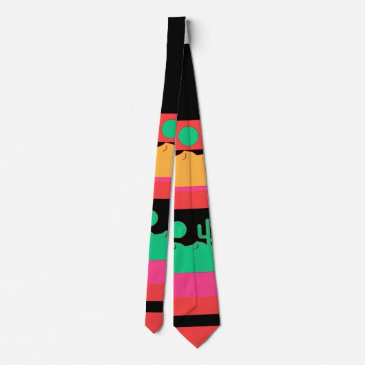 Desert Cactus Stropdas (Achterkant)