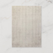 Desert Cactus Succulent Leaf Welkom Trouwtafel Plaatskaartje (Achterkant)