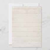 Desert Cactus Succulent Modern Typography Script Kaart (Achterkant)