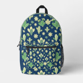 Desert Cactus & Succulent Pattern Bedrukte Rugzak (Voorkant)
