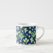 Desert Cactus & Succulent Pattern Espresso Kop (Rechts)