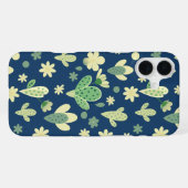 Desert Cactus & Succulent Pattern iPhone Hoesje (Achterkant horizontaal)