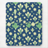 Desert Cactus & Succulent Pattern Muismat (Voorkant)