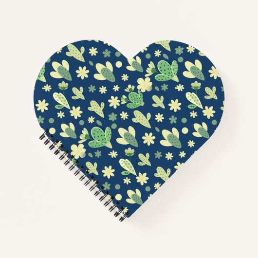 Desert Cactus & Succulent Pattern Notitieboek (Voorkant)
