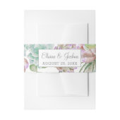 Desert Cactus Succulent uitnodiging buikband Uitnodigingen Wikkel (Voorkant Voorbeeld)