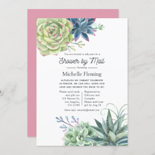 Desert Cactus Succulents Vrijgezellenfeest by Mail Kaart