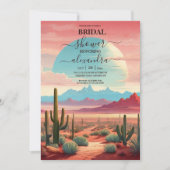 Desert Cactus Succulents Vrijgezellenfeest Kaart (Voorkant)