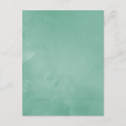 Desert Cactus Succulents Wedding Guest Details Informatiekaartje (Achterkant)