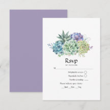 Desert Cactus Succulents Wedding