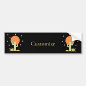 Desert Cactus Sun Thunder_Cove Bumpersticker (Voorkant)