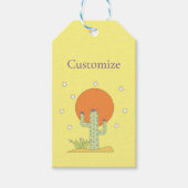 Desert Cactus Sun Thunder_Cove Cadeaulabel (Voorkant)