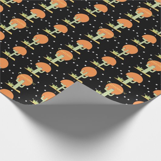 Desert Cactus Sun Thunder_Cove Cadeaupapier (Hoek)