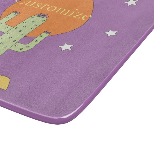 Desert Cactus Sun Thunder_Cove Snijplank (Hoek)