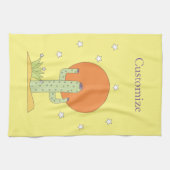 Desert Cactus Sun Thunder_Cove Theedoek (Horizontaal)