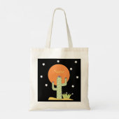 Desert Cactus Sun Thunder_Cove Tote Bag (Achterkant)