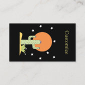 Desert Cactus Sun Thunder_Cove Visitekaartje (Achterkant)