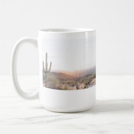 Desert Cactus Sunset, Arizona koffie mok