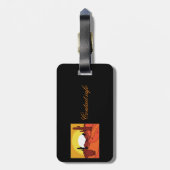 Desert Cactus Sunset Thunder_Cove Bagagelabel (Achterkant verticaal)