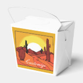 Desert Cactus Sunset Thunder_Cove Bedankdoosjes (Achterkant)
