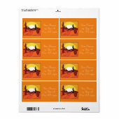 Desert Cactus Sunset Thunder_Cove Etiket (Full Sheet)