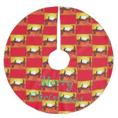 Desert Cactus Sunset Thunder_Cove Kerstboom Rok (Voorkant)