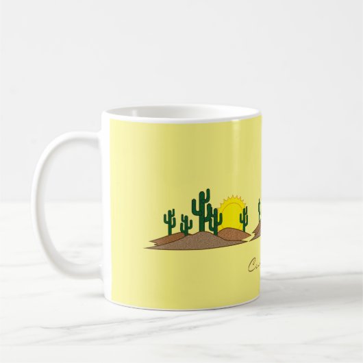 Desert Cactus Sunset Thunder_Cove Koffiemok (Links)