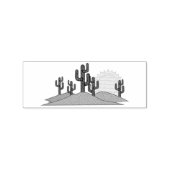 Desert Cactus Sunset Thunder_Cove Rubberstempel (Afrduk)