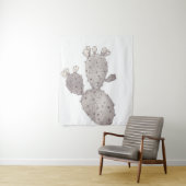 Desert Cactus Tapestry Wandkleed (In situ)