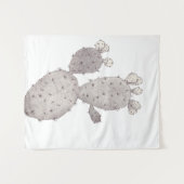 Desert Cactus Tapestry Wandkleed (Voorkant (horizontaal))