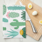 Desert Cactus  Theedoek (Quarter Fold)